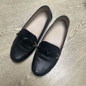 Cole Haan Black Leather Flats